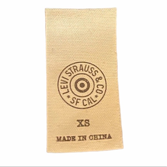 Levi’s XS Blue & White Polka Dot Tunic - Picture 4 of 7